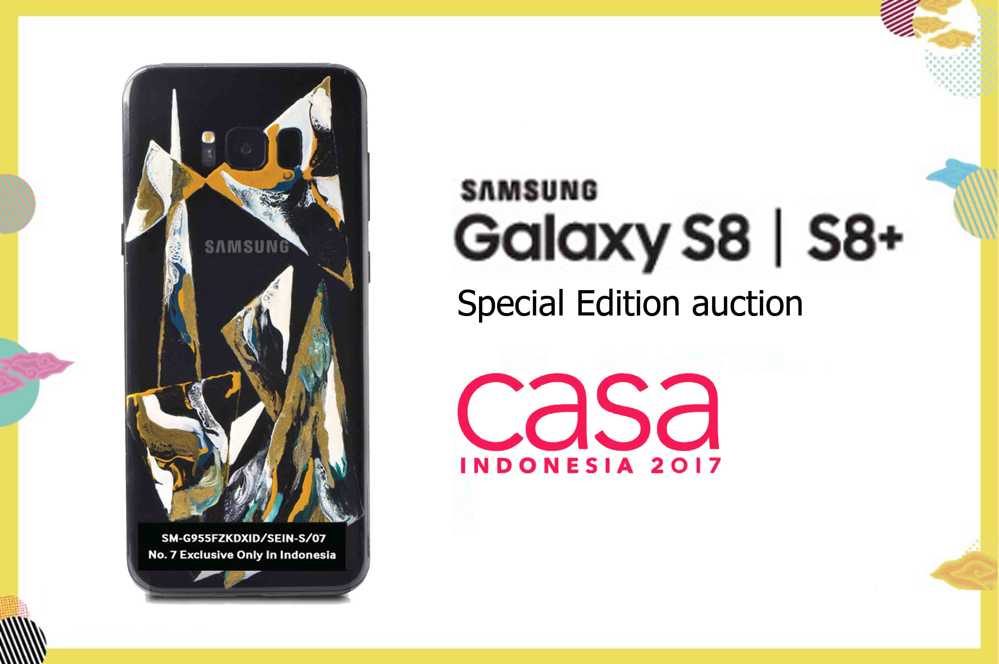 Besok Pelelangan Samsung Galaxy S8 Edisi Khusus di CASA