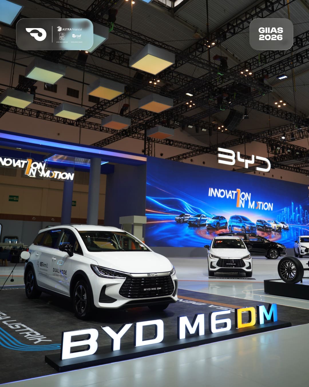 BYD Hadir di GIIAS 2026, Kenalkan Teknologi Dual Mode 