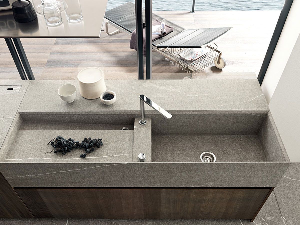 5 Model Tempat Cuci Piring dari Keramik Favorit untuk Dapur 