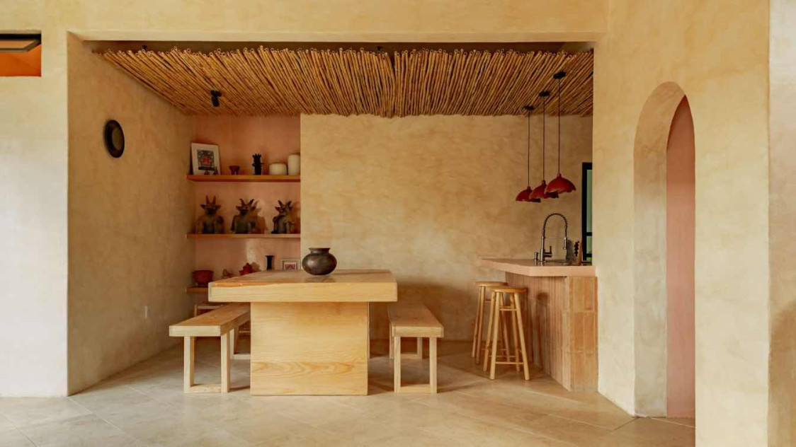 Casa Luz Tampilkan Desain Vernakular Modern Mexico