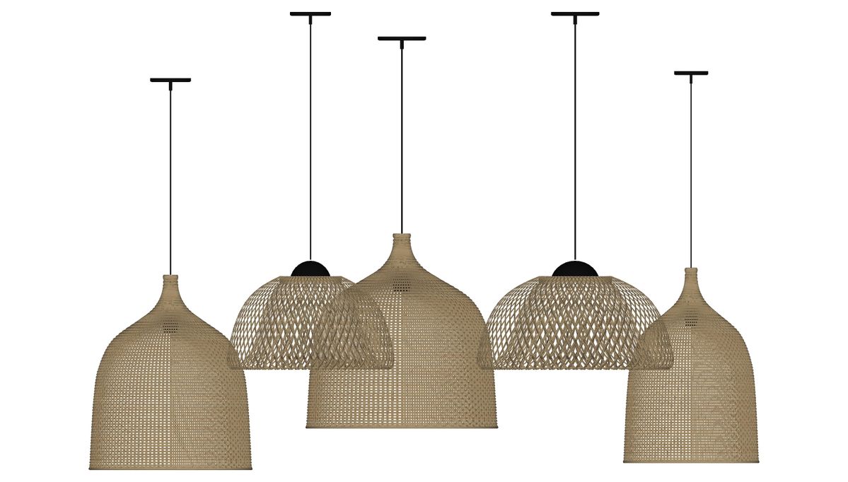 7 Inspirasi Lampu Gantung 3D Warehouse yang Estetis Modern