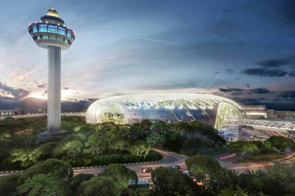 Intip Desain Bandara Changi Terbaru!