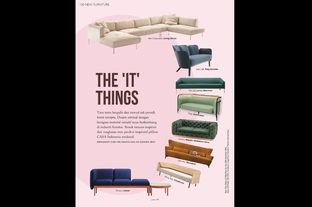 100 Furnitur terbaru 2016: Sofa