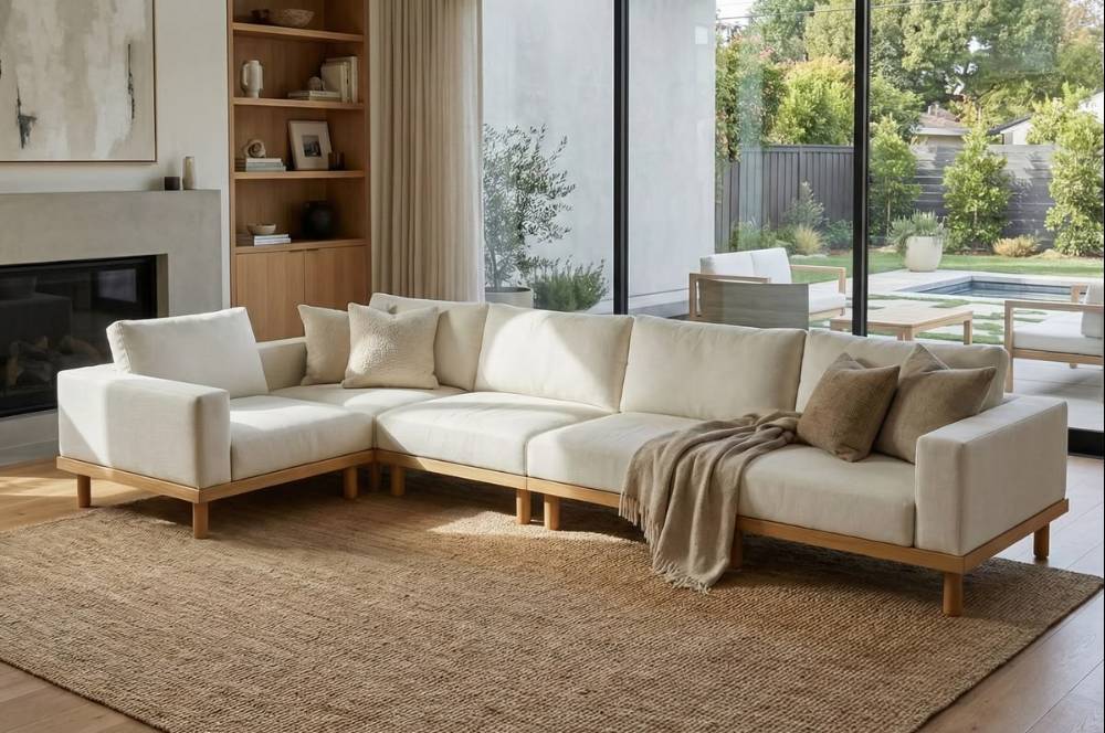 7 Tips Menata Sofa Leter L agar Ruang Lebih Lapang 