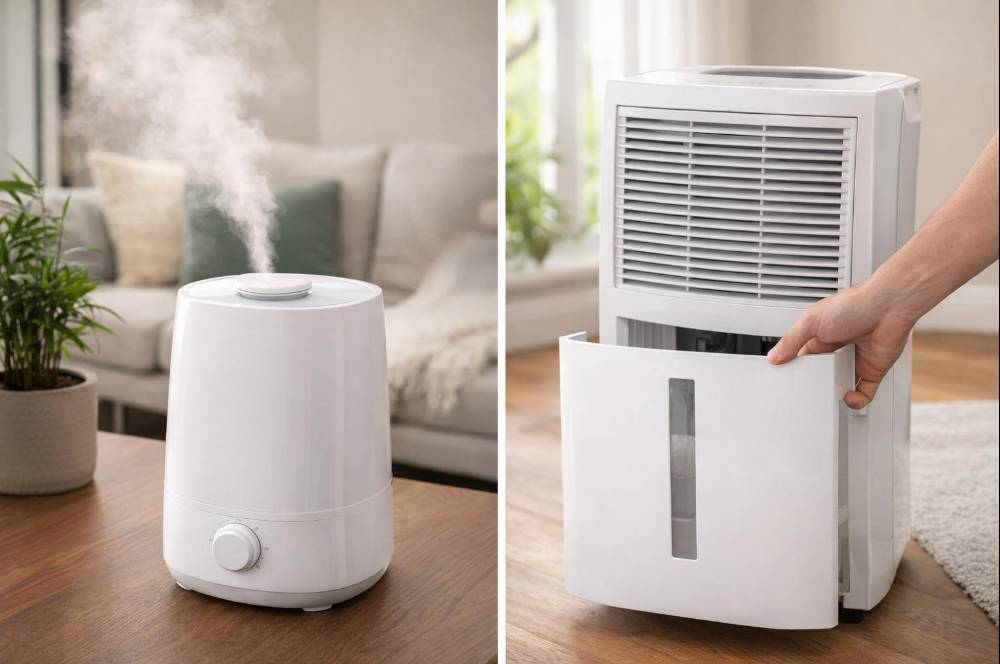Perbedaan Humidifier dan Dehumidifier, Mana yang Dibutuhkan?