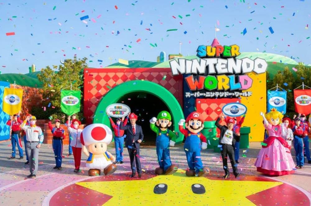 Kabar Gembira! Super Nintendo World Resmi Dibuka