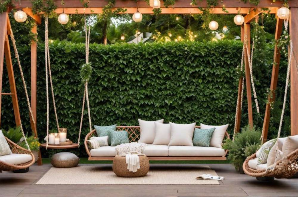 6 Ide Desain Ayunan Teras Bikin Ruang Outdoor Lebih Cozy