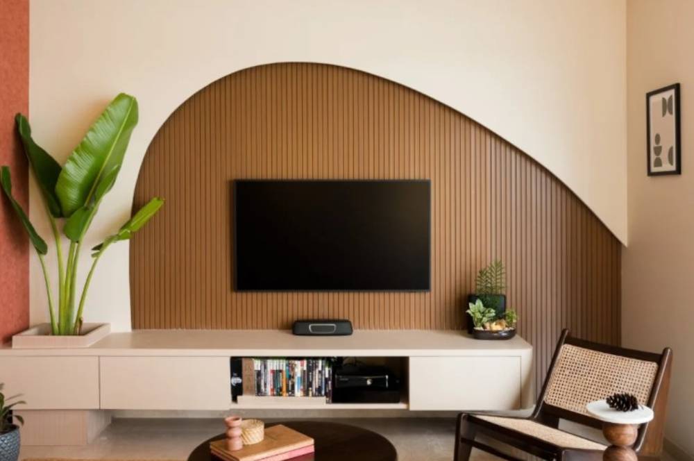 6 Desain Dinding PVC Ruang Tamu yang Sedang Digemari