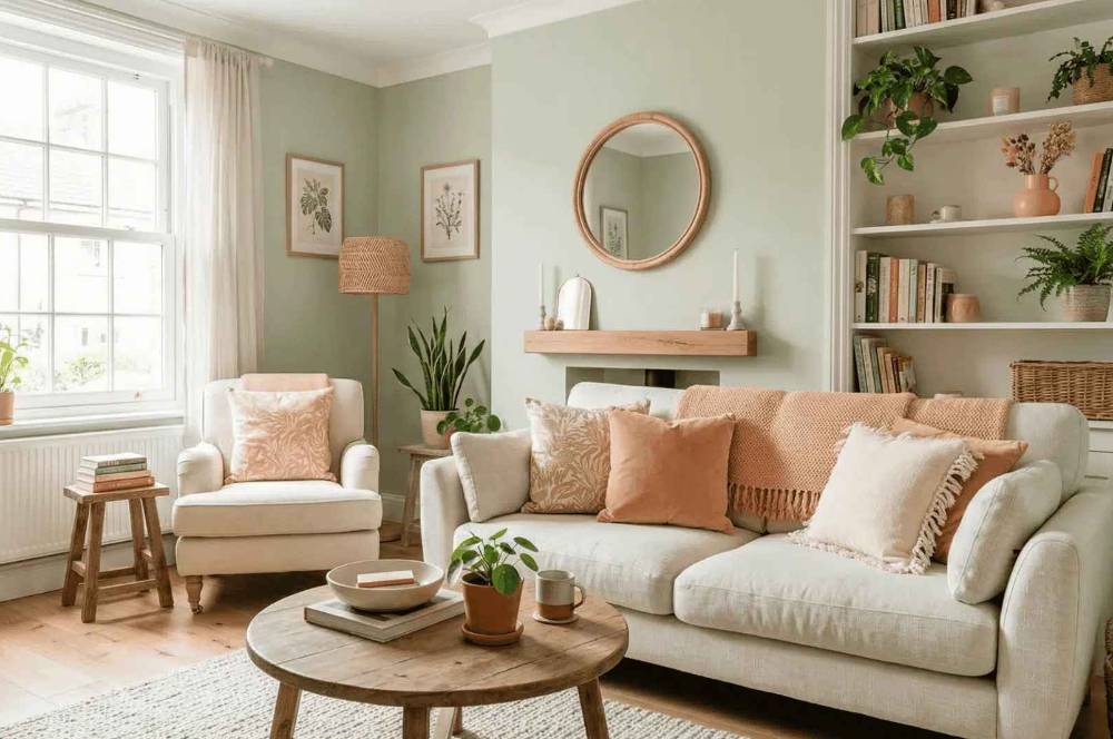 Tampil Elegan, Ini 6 Kombinasi Warna Hijau Sage untuk Hunian