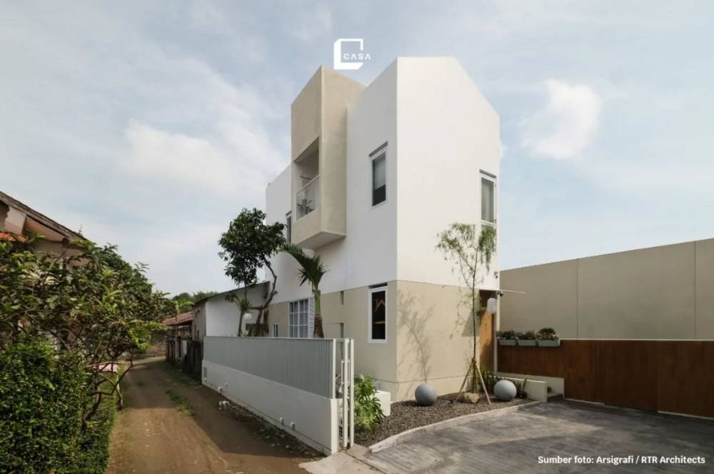 Punya Lahan Lebar 5 Meter? Coba Desain Rumah Ini 