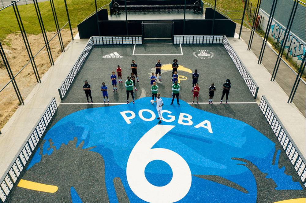 Jelang Euro 2020, adidas Membuat Lapangan Paul Pogba