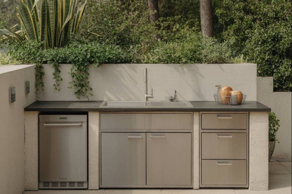 6 Inspirasi Desain Dapur Terbuka di Belakang Rumah Sederhana