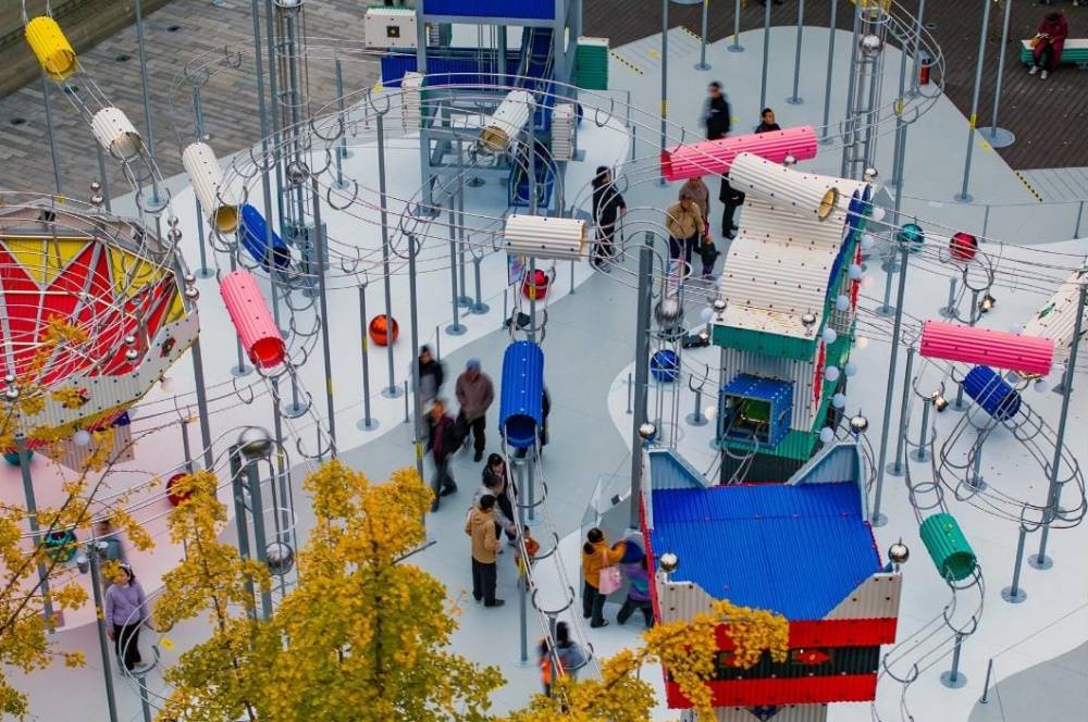 Aktivitas Harian Diolah jadi Instalasi Playful!