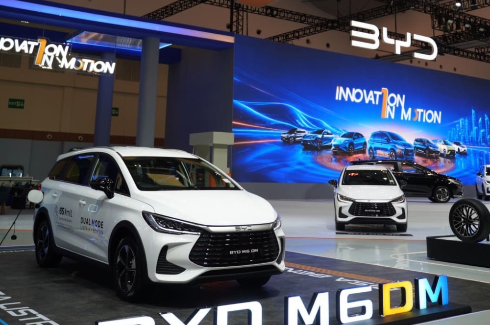 BYD Hadir di GIIAS 2026, Kenalkan Teknologi Dual Mode 
