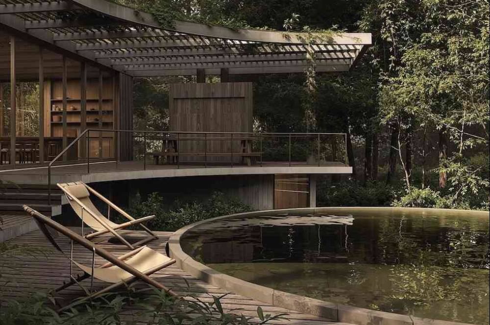Rumah Ini Berputar Mengikuti Letak Pepohonan Hutan Argentina