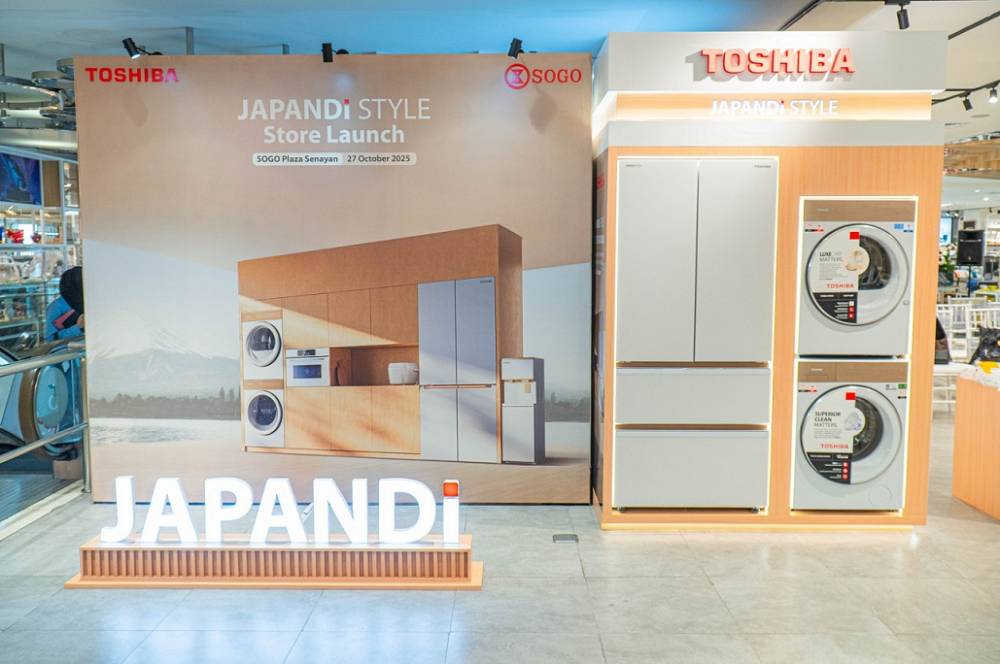 Hadir di Sogo! Percantik Rumah dengan Toshiba Japandi Series