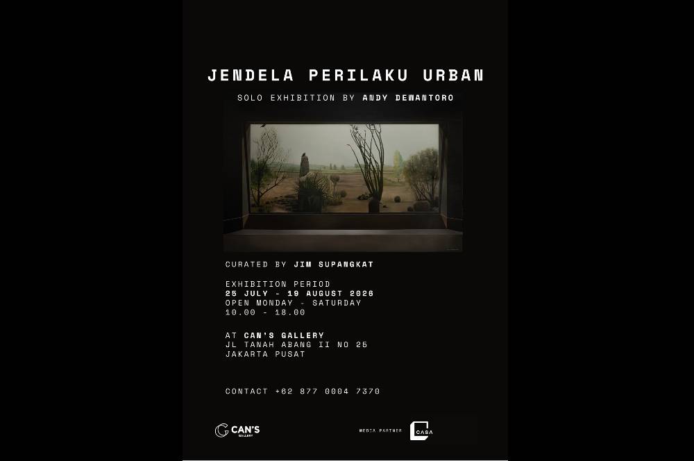 Solo Exhibition by Andy Dewantoro - Jendela Perilaku Urban