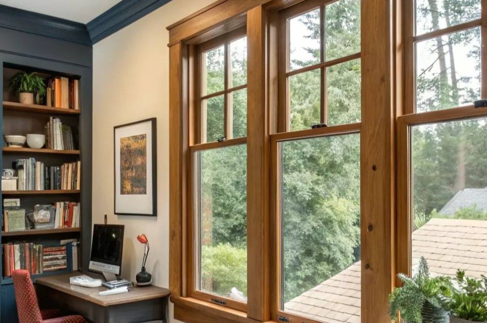 7 Ide Warna Cat Jendela Kayu yang Bagus untuk Hunian Modern 