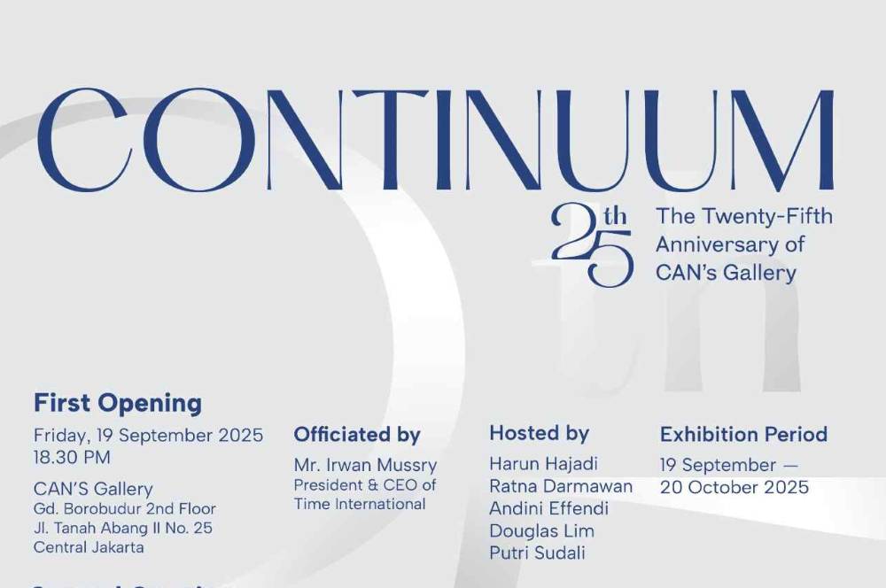 The 25th Anniversary of CAN's Gallery