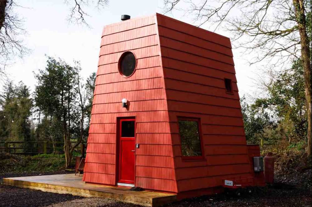 Kabin Mini dengan Inspirasi Pertanian di Irlandia