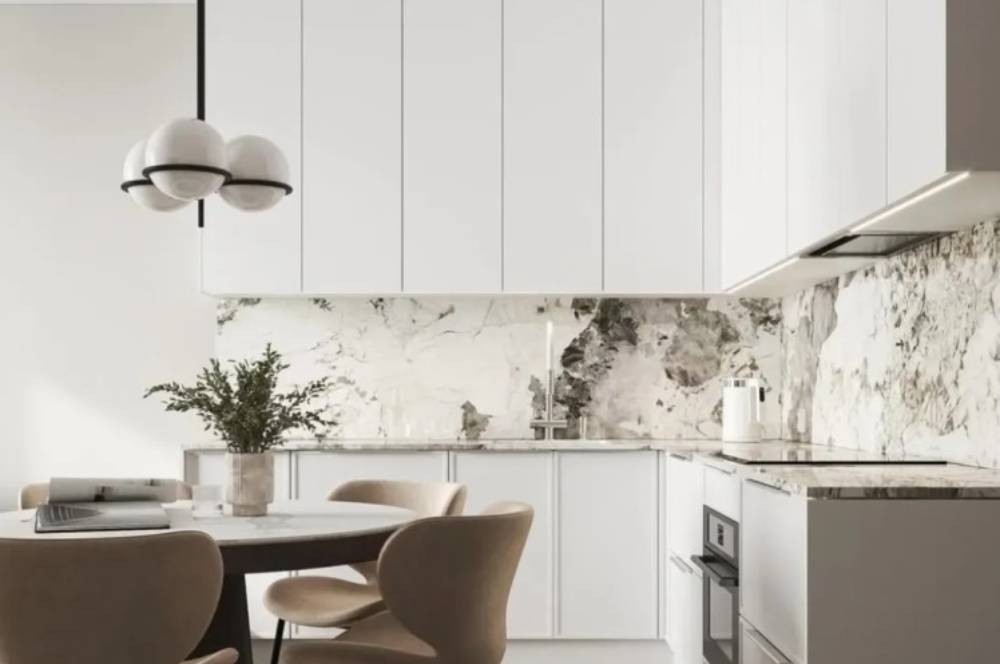 6 Ide Desain Dapur Warna Putih, Bikin Betah Masak Di Rumah!