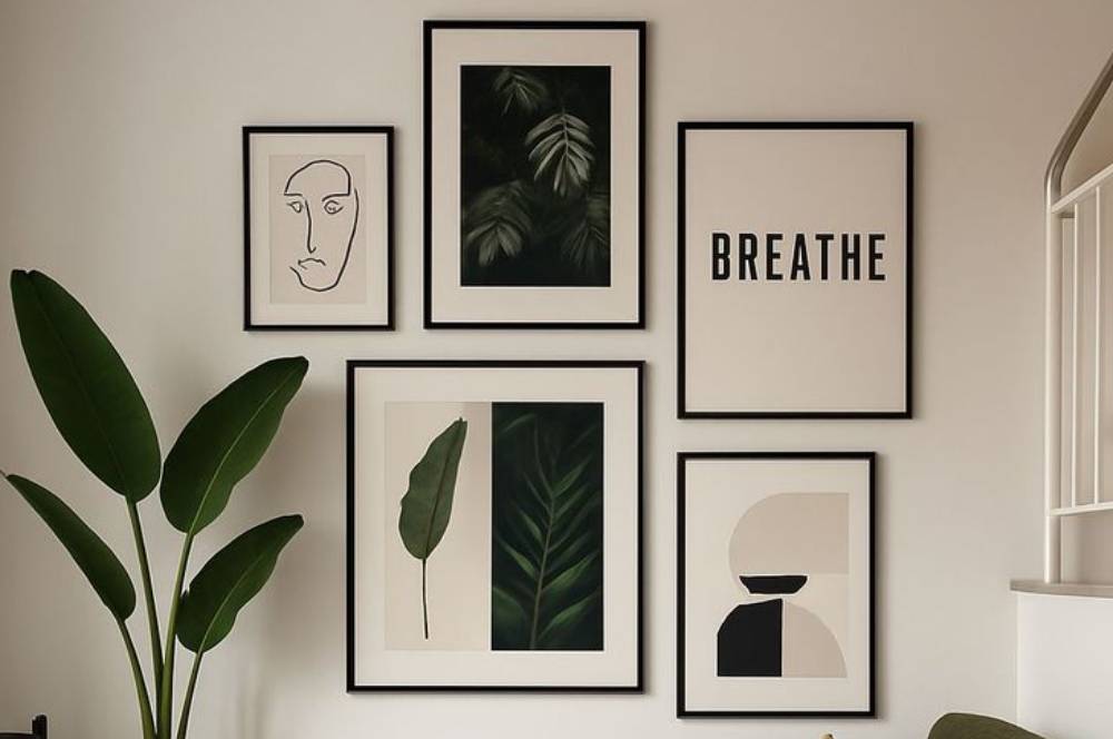 5 Tips Ruangan Tampil Cantik dengan Lukisan Simple Aesthetic