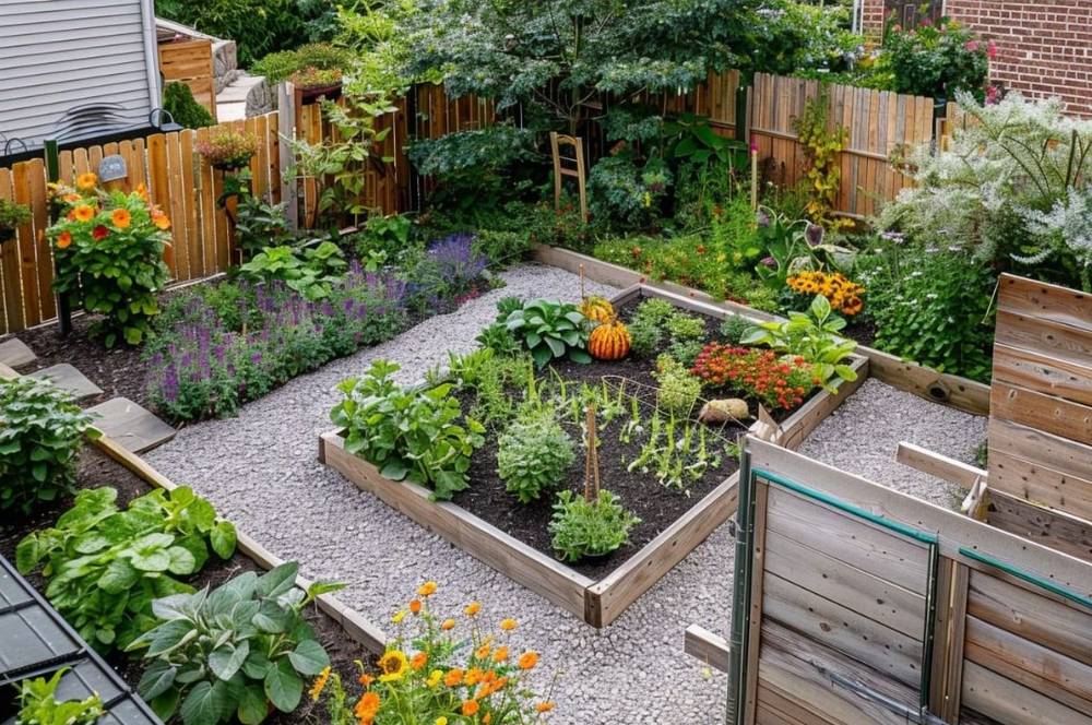 7 Desain Kebun Sayur Belakang Rumah agar Halaman Lebih Asri