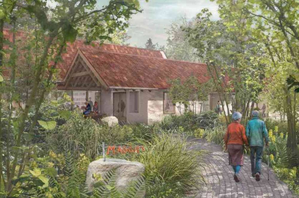 Suasana Rumah di Pusat Perawatan Kanker Maggie's Maidstone