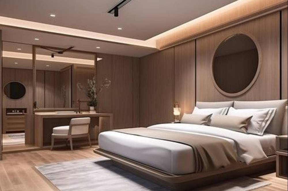 7 Inspirasi Plafon PVC Kamar Tidur Masa Kini