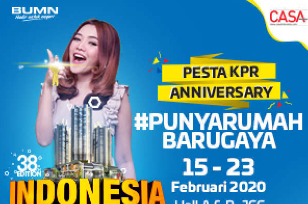 Indonesia Properti Expo - Digelar 15-23 Februari 2020