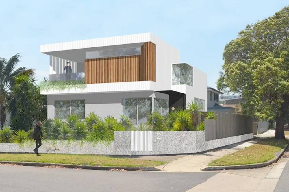 5 Inspirasi Desain Rumah Hook 2 Muka 2 Lantai