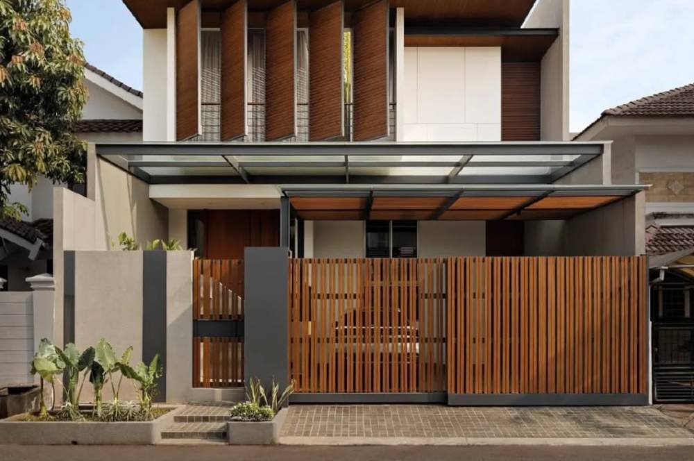 Ini Model Pintu Pagar Dorong Minimalis untuk Hunian Kecil!