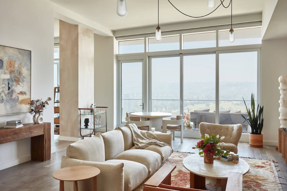 Kemewahan Penthouse Beverly Hills di Ketinggian Lantai 39