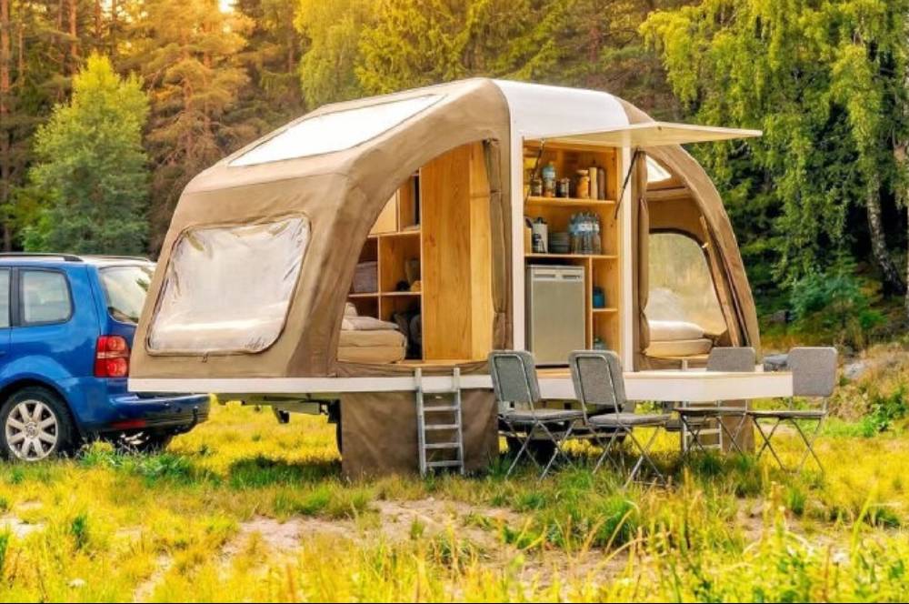 Wingcube Hadirkan Kabin Mini Lipat untuk Camping