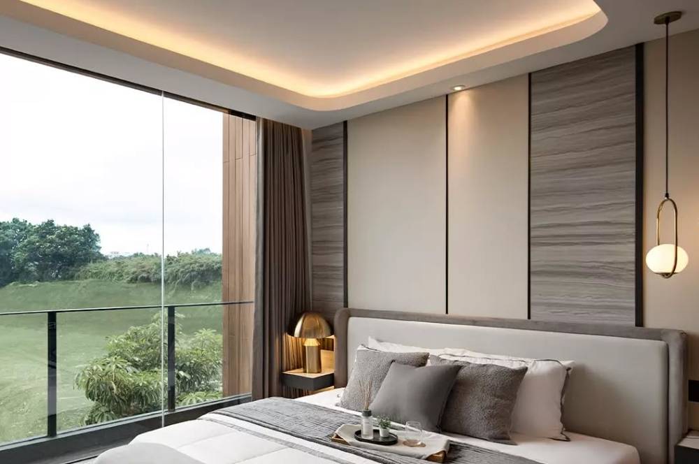 Plafon Gypsum Minimalis Mewah, Langit Rumah Tampil Elegan