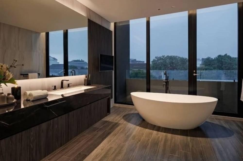5 Cara Bikin Kamar Mandi Minimalis yang Kecil Tampak Cantik