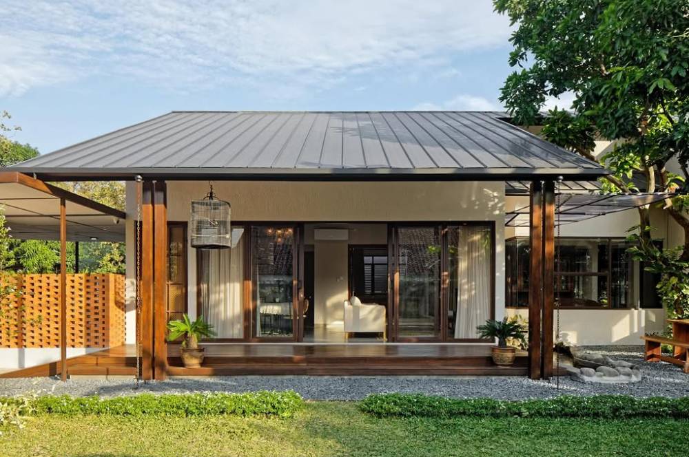 Hunian Masa Kini dengan Rumah Minimalis Sederhana di Desa