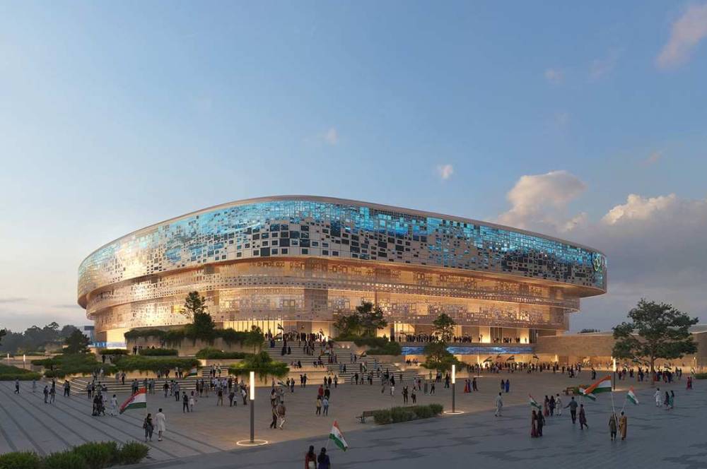 Kompleks Olahraga Baru Mengitari Stadion Terbesar India