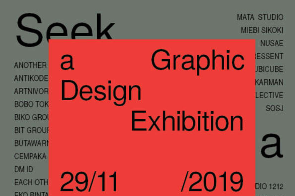 Seek a Seek a Graphic Design Exhibition