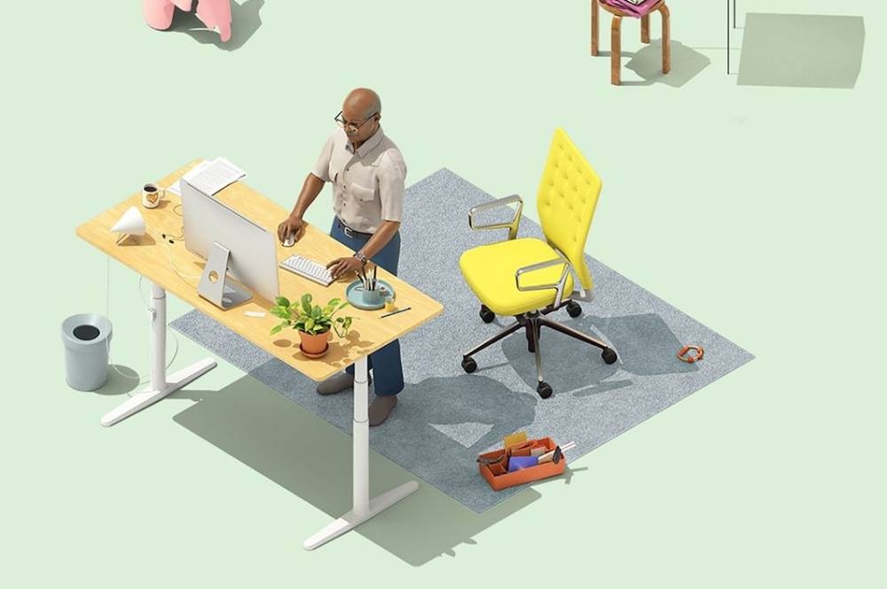 Meja dan Kursi ini Upgrade Sikap Kerja yang Sehat!
