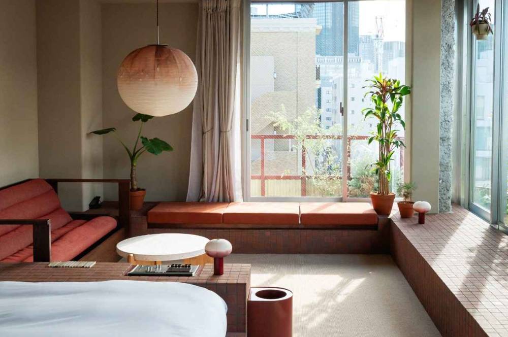 Hotel SOIL Nihonbashi di Tokyo Terinspirasi Kebun Kecil