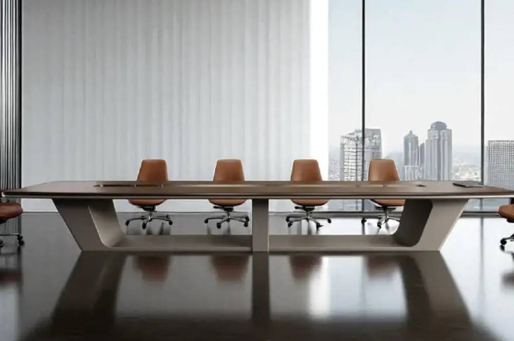 7 Inspirasi Meja Meeting Kantor untuk Berbagai Kebutuhan