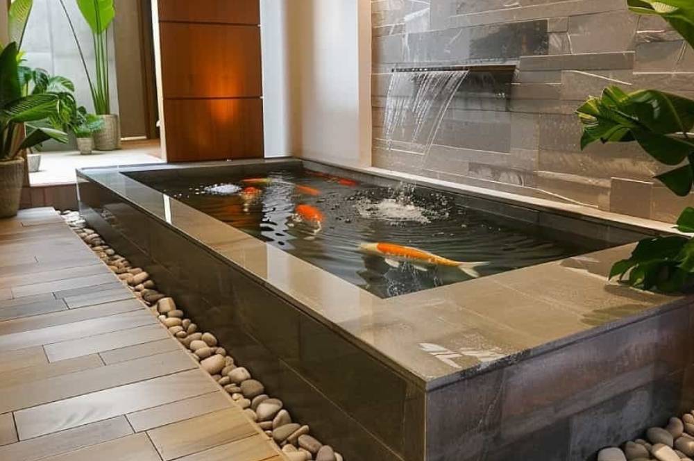 Inspiratif! Berikut Referensi Warna Cat untuk Kolam Ikan