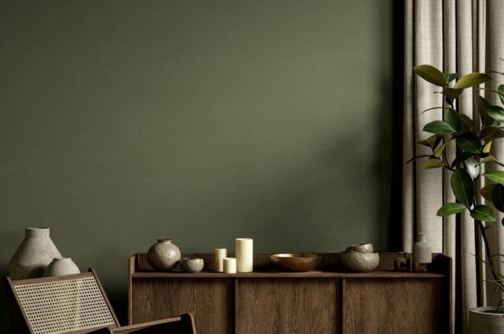 Pasti Cocok! 7 Warna Gorden yang Cocok untuk Dinding Hijau