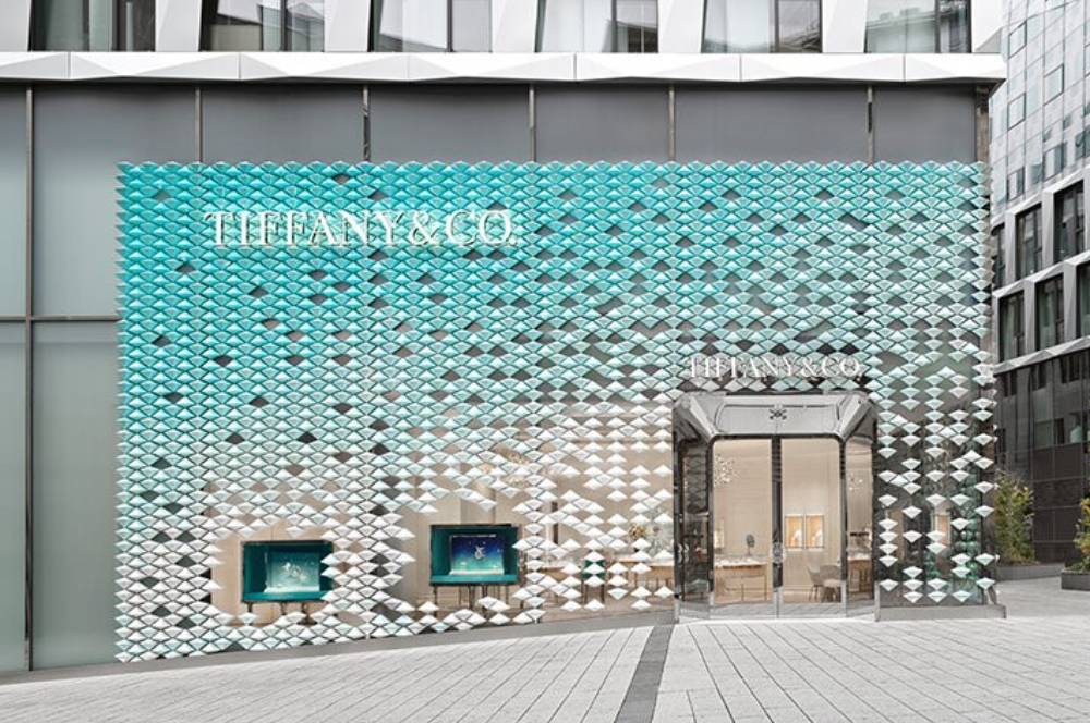 Pesona Baru Tiffany & Co dengan Tampilan Fasad Berlian