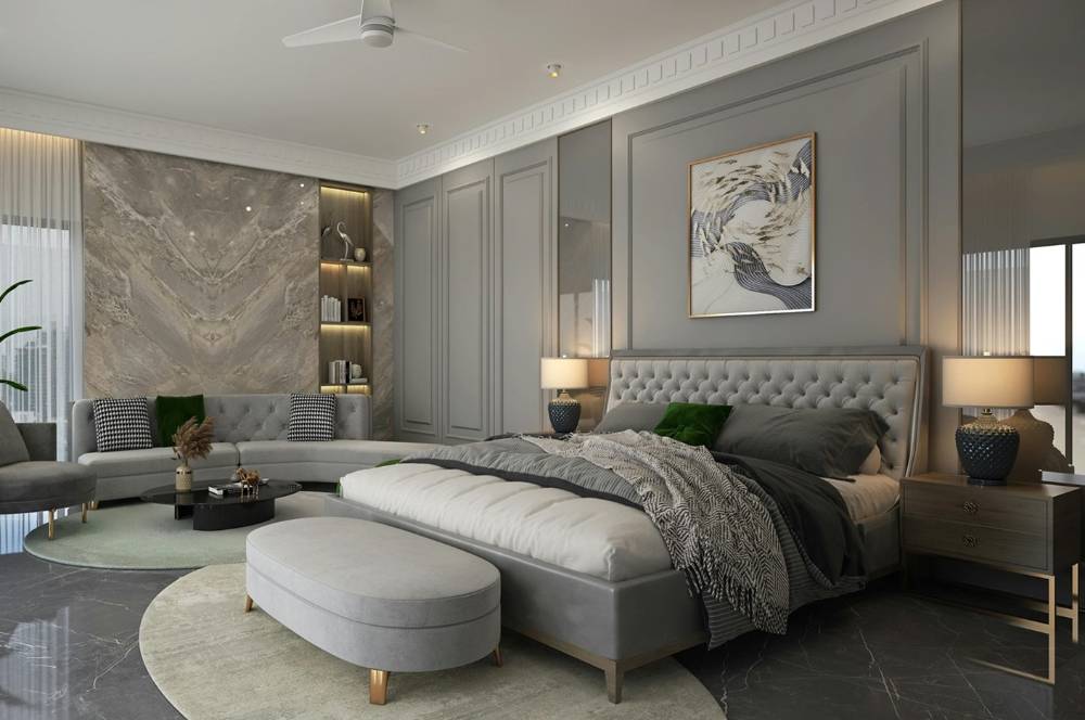 Kamar Lebih Cozy! 7 Inspirasi Wall Moulding Kamar Tidur 