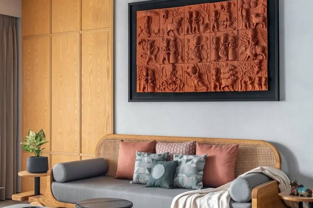 5 Desain Wall Panel Ruang Tamu yang Elegan & Modern!