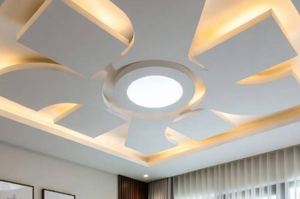 8 Inspirasi Plafon Gypsum yang Membentuk Karakter Ruang