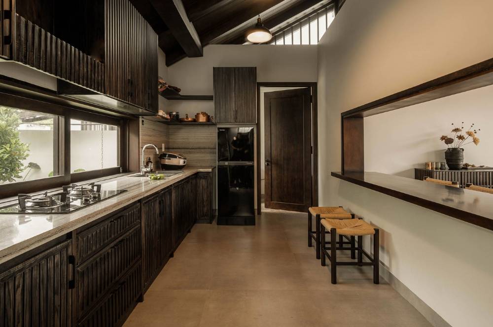 Cantik! Desain Dapur Sederhana dengan Nuansa Alam