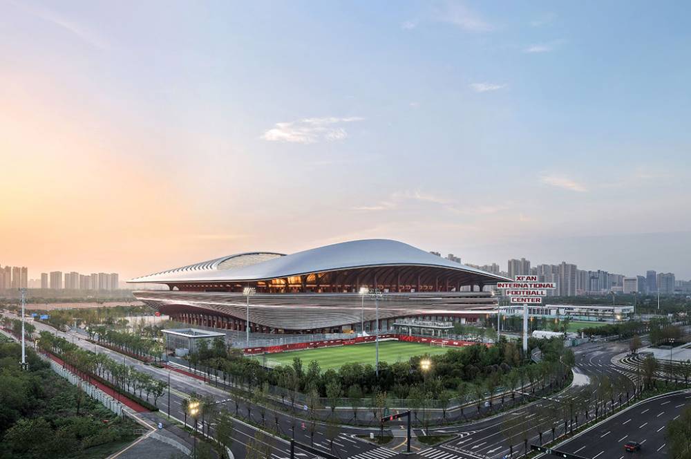 Stadion Ikonis di Tiongkok Karya Zaha Hadid Architects